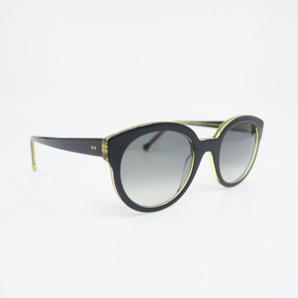 Nathalie Blanc HELENE Black/Grey Gradient Lenses, Round, New Women\'s Sunglasses. main image 5